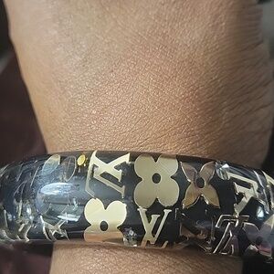 LOUIS VUITTON INCLUSION AUTHENTIC BANGLE WIDER